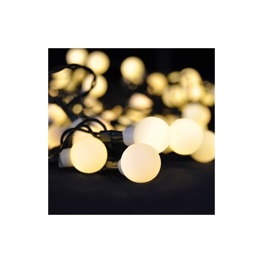 Dimbare LED RGB Kerst Lichtketting voor Buiten 200xLED/8 functies 25m IP44 + afstandsbediening