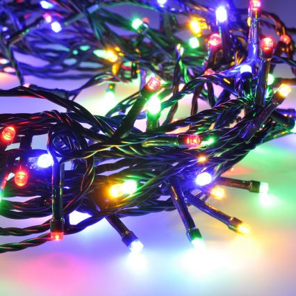 LED Kerst Lichtketting voor Buiten 100xLED/8 functies 13m IP44 meerdere kleuren