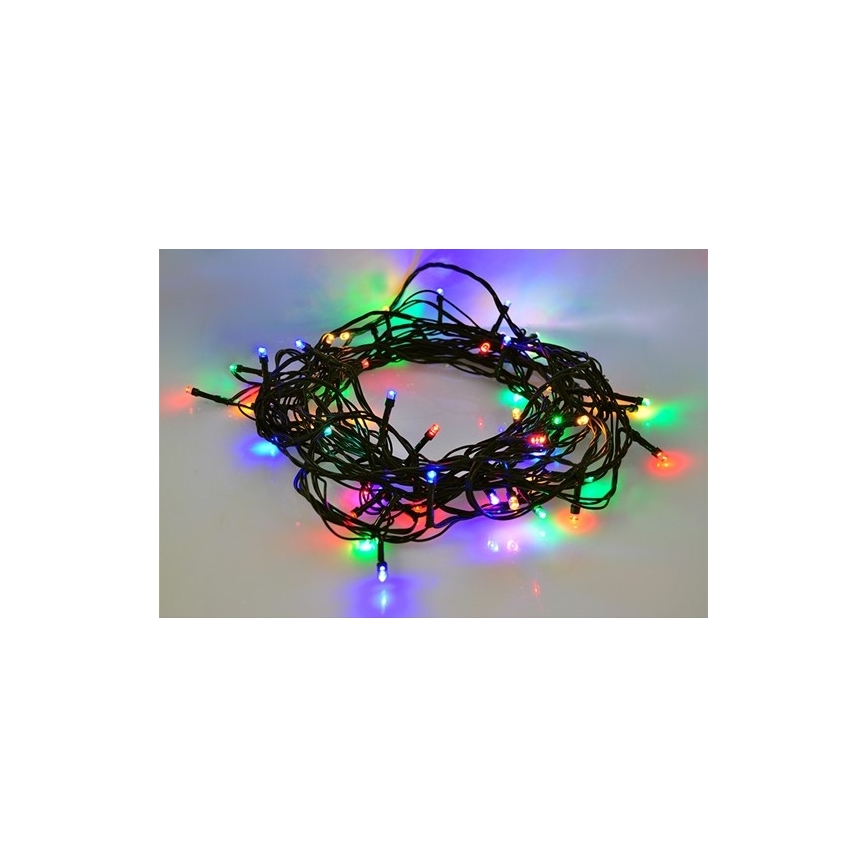 Guirlande de Noël extérieure 100xLED/8 fonctions IP44 13m multicolore