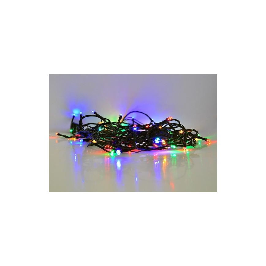 Guirlande de Noël extérieure 100xLED/8 fonctions IP44 13m multicolore