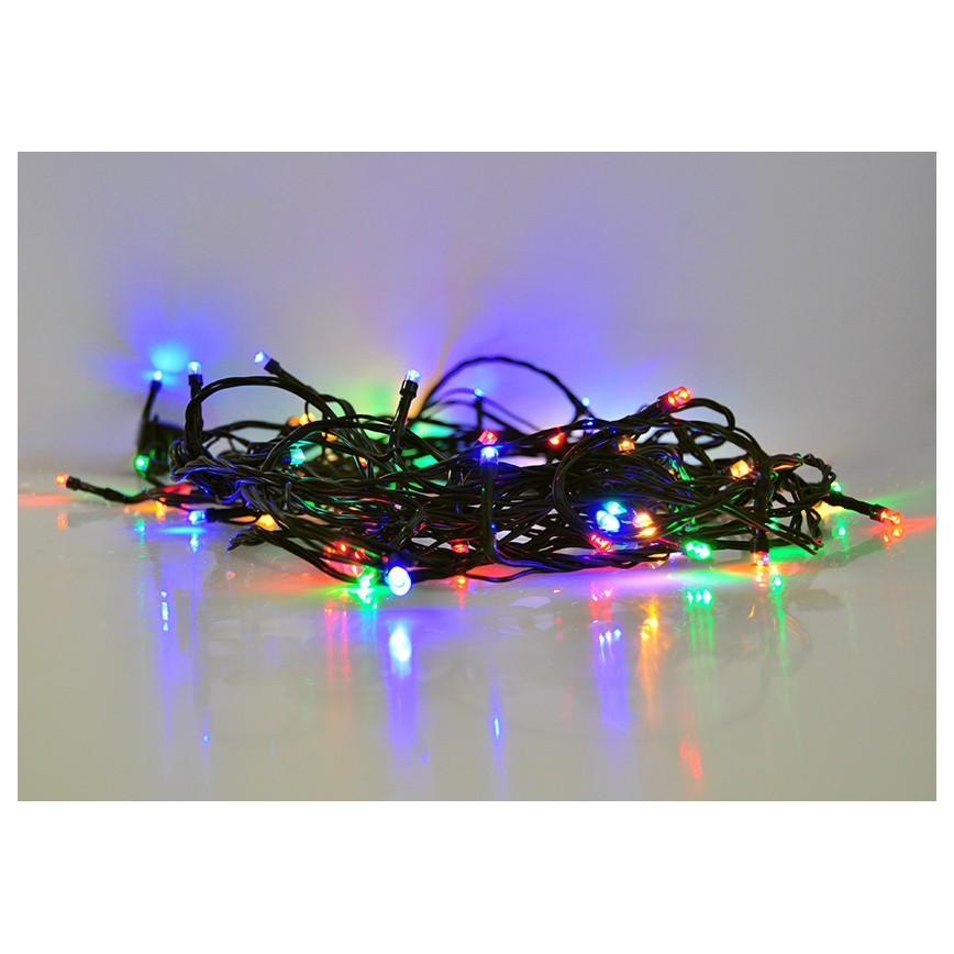 Guirlande de Noël LED d'extérieur 200xLED /230V IP44 20m coloré