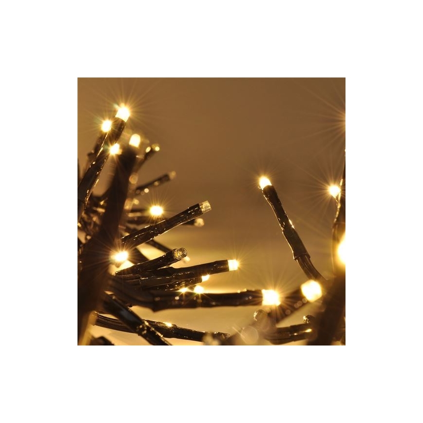 LED Kerst Lichtketting voor Buiten 576xLED/8 functies 8m IP44 warm wit + afstandsbediening