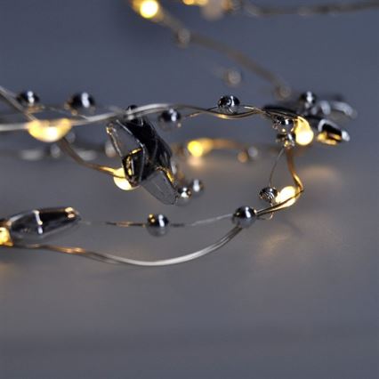 Guirlande de Noël LED 1 m 20xLED/2xAA