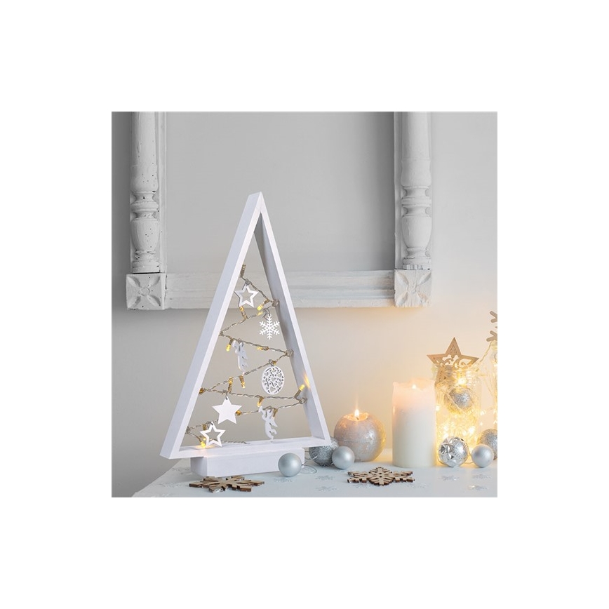 Décoration de Noël LED 15xLED/2xAA