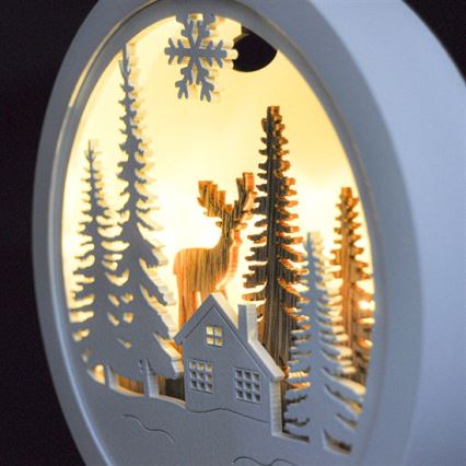 LED Décoration de Noël LED/2xAAA