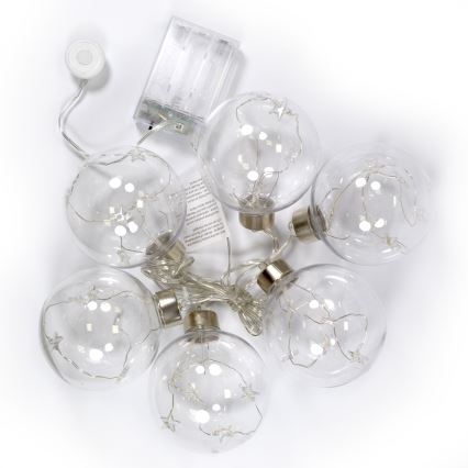 LED Kerst lichtsnoer 30xLED 2,5m warm wit