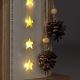 LED Kerst Decoratie 10xLED/2xAA ster