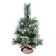 LED Kerst Decoratie voor Buiten 15xLED/3xAA boom IP44