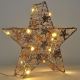 LED Kerst Decoratie 14xLED/2xAA ster