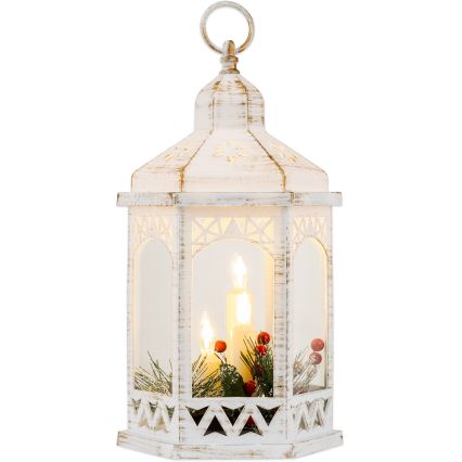 LED Kerstversiering 3xLED/3xAAA lantaarn