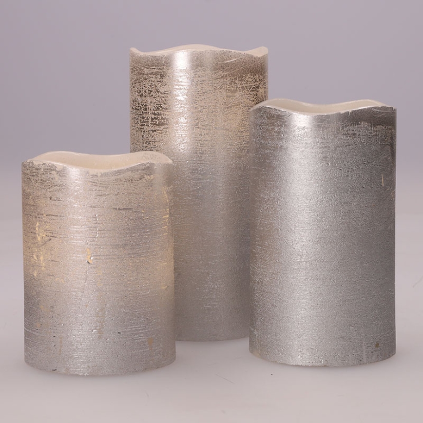 SET 3x LED-kaarsen LED/3xAAA warm wit