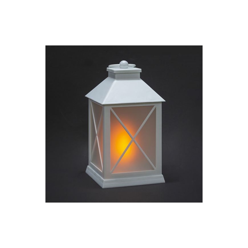 Lanterne de Noël LED/2xAA blanc chaud