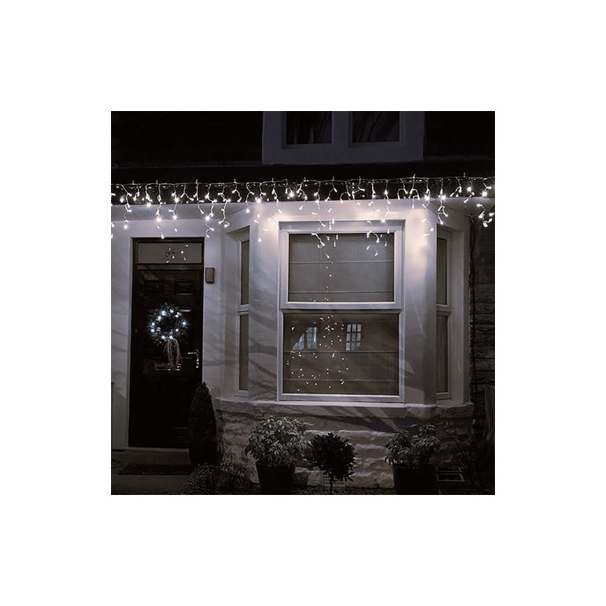 LED Rideau lumineux de Noël pour l'extérieur 120xLED/230V 3 m IP44