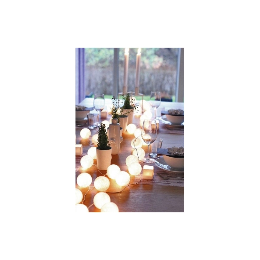 Guirlande de Noël LED 20xLED/230V 3m Boule