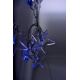 Guirlande de Noël LED 10xLED/2xAA 2,5m bleue