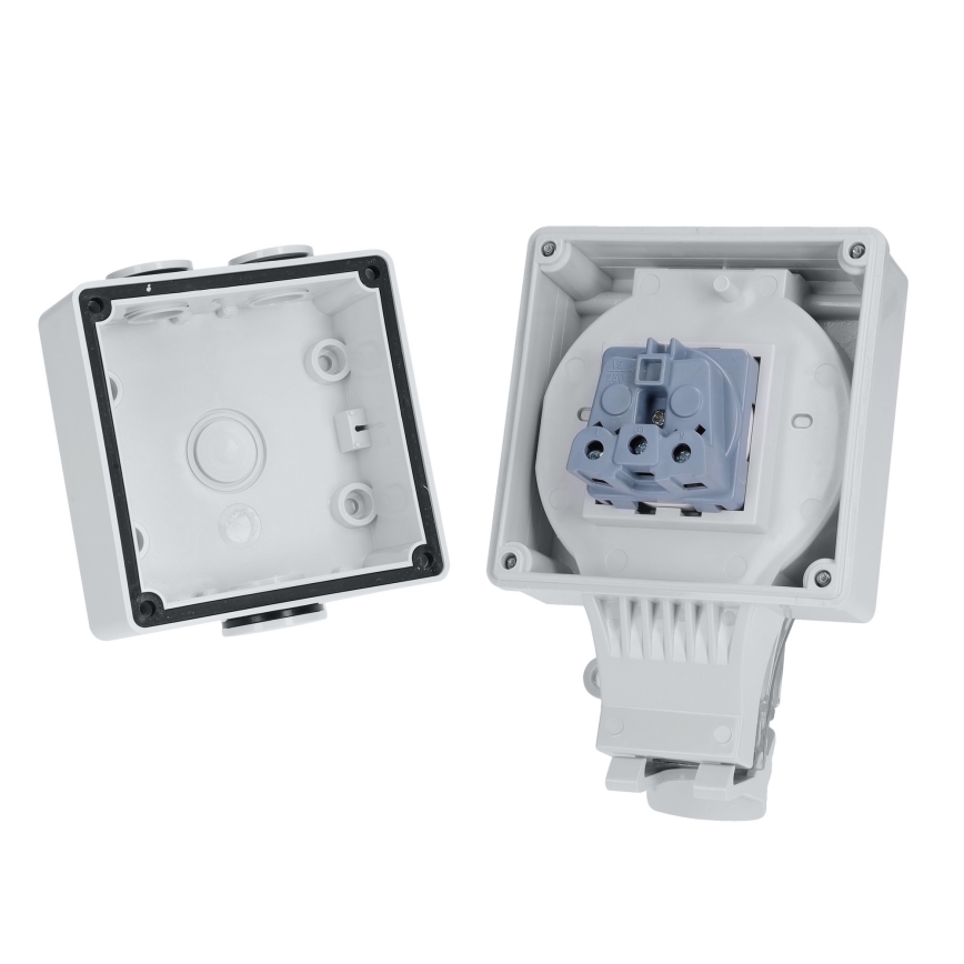 Prise pour environnements humides 230V/16A IP66