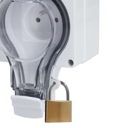 Waterdicht stopcontact voor vochtige ruimtes 230V/16A IP66