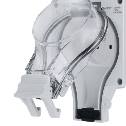 Prise pour environnements humides avec interrupteur 230V/16A IP66