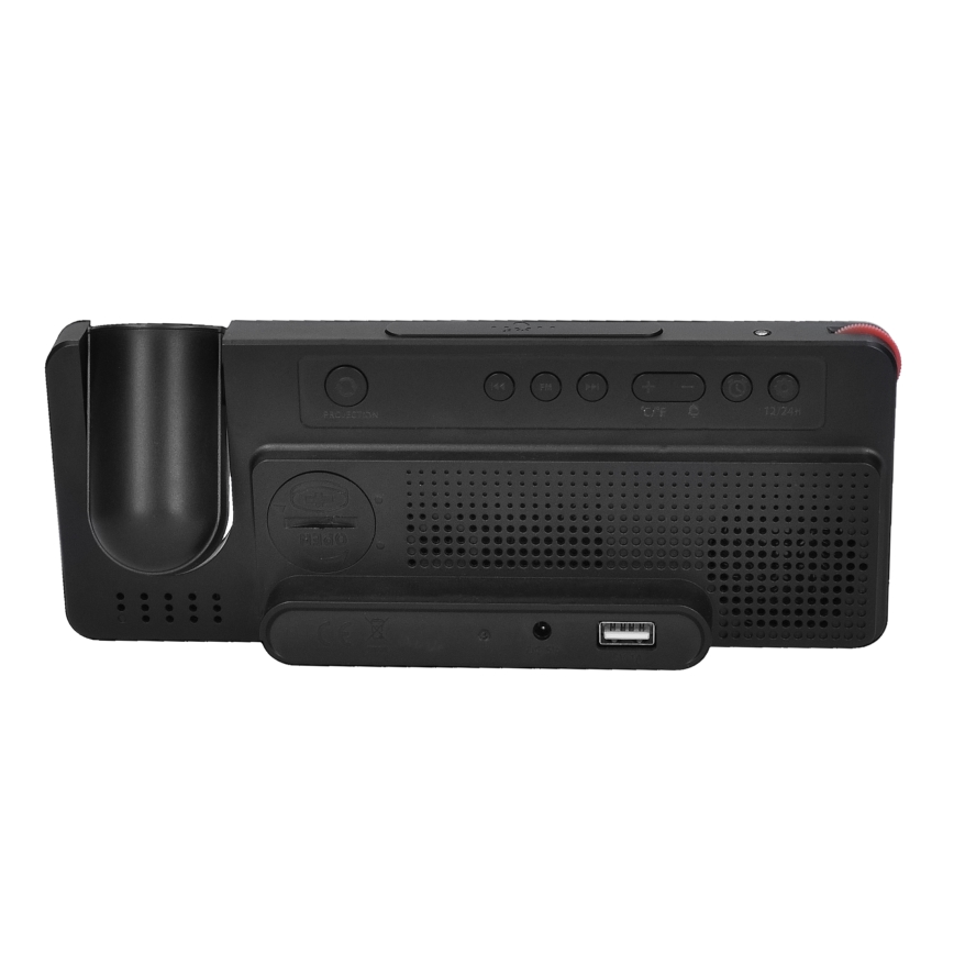 Weerstation met LCD-scherm, wekker en projector 5V/2xAA + 3xAA