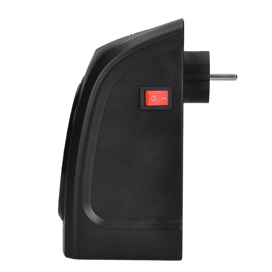 Mini ventilator met keramisch verwarmingselement voor stopcontact 350W/230V