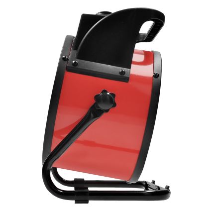 Ventilateur sur pied avec un élément chauffant en céramique 3000W/230V noir
