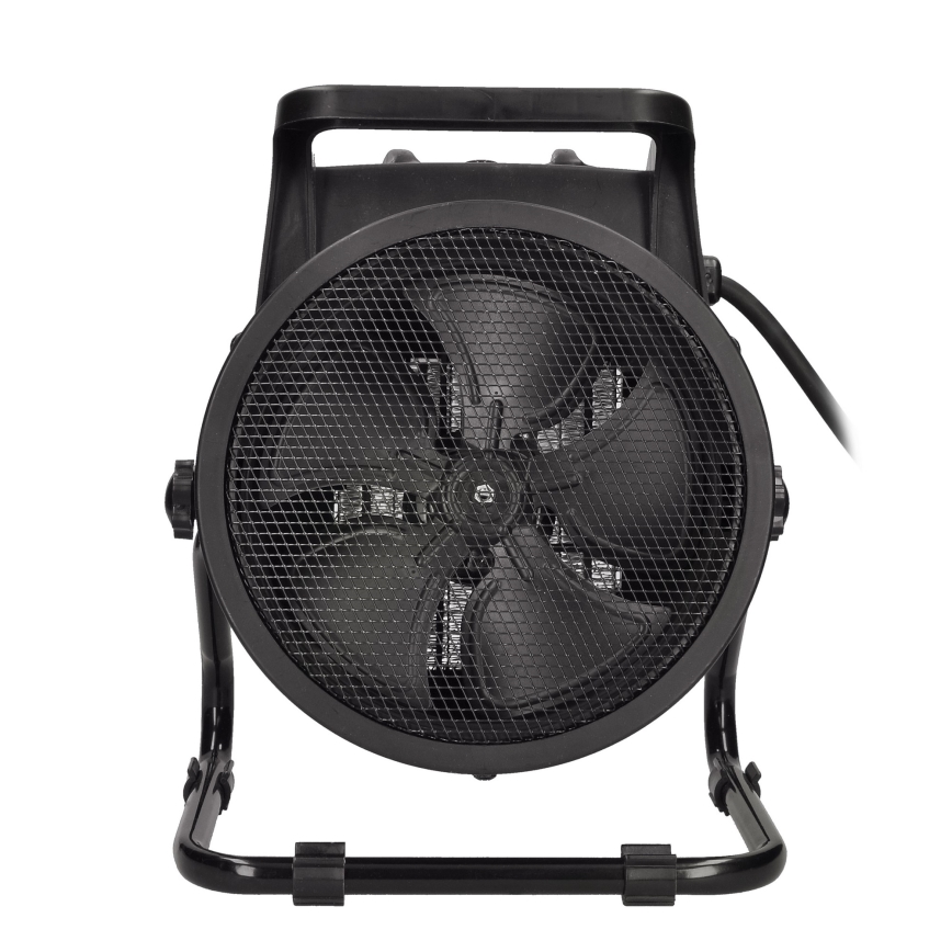 Ventilateur sur pied avec un élément chauffant en céramique 3000W/230V noir