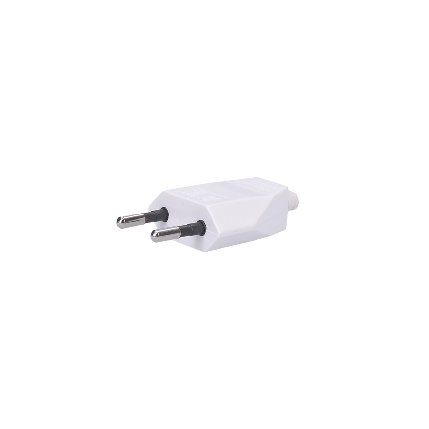 Fiche plate droite 230V/2,5A