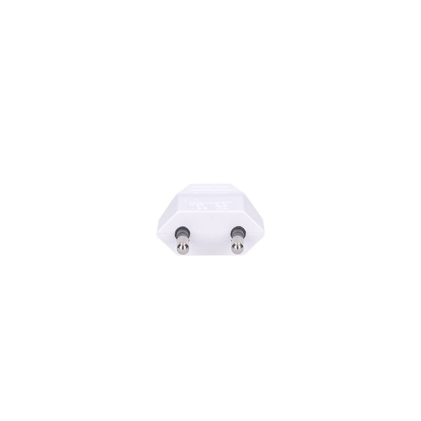 Fiche plate droite 230V/2,5A