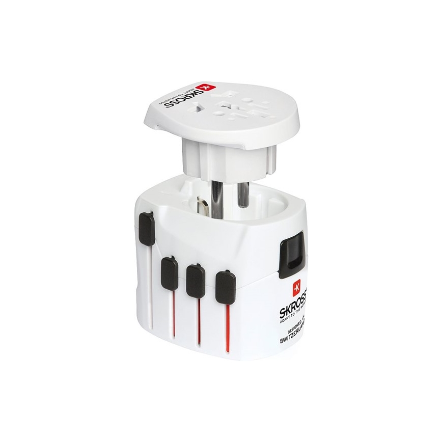 Reisadapter universeel 6,3A