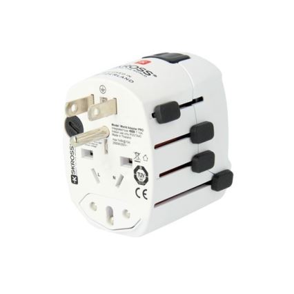 Adaptateur de voyage universel pour le monde entier 230V + port USB