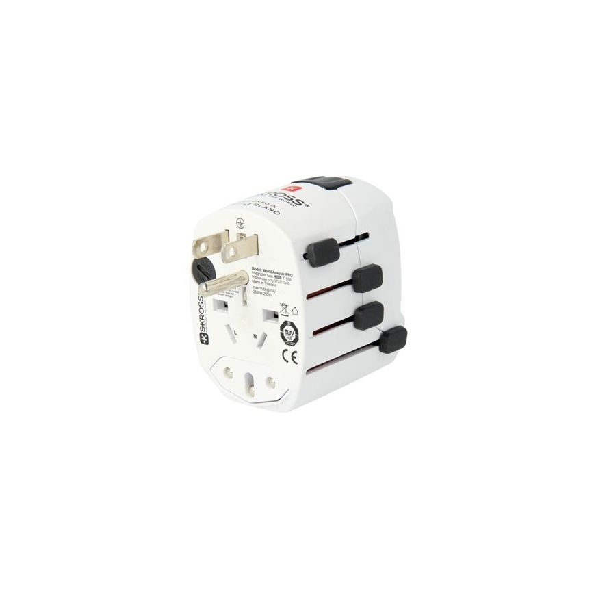 Adaptateur de voyage universel pour le monde entier 230V + port USB