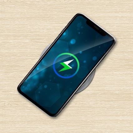 Stekkerdooszuil voor tafelblad met Qi draadloos opladen 3x230V + 1xUSB-A + 1xUSB-C zilver/zwart