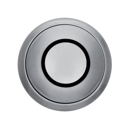 Stekkerdooszuil voor tafelblad met Qi draadloos opladen 3x230V + 1xUSB-A + 1xUSB-C zilver/zwart