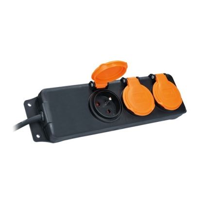 Verlengsnoer 3-polig IP44