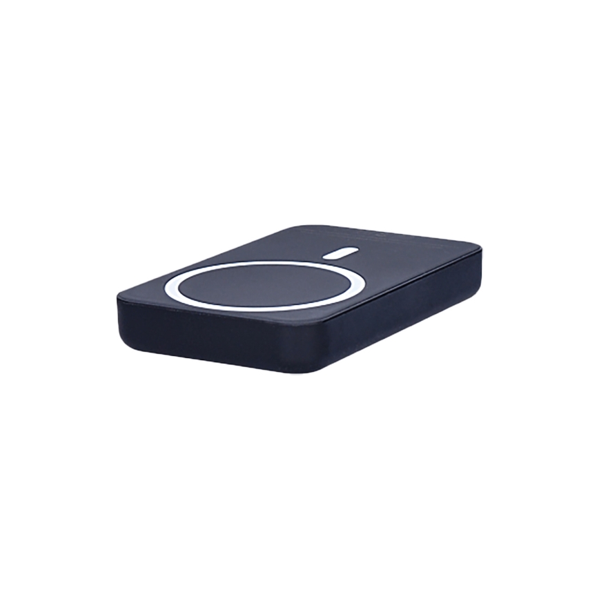 Powerbank 5000 mAh Magsafe zwart