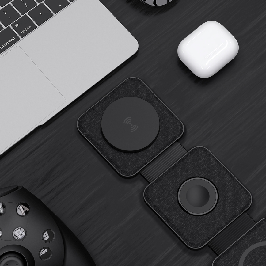 Chargeur sans fil 3-en-1 15 W