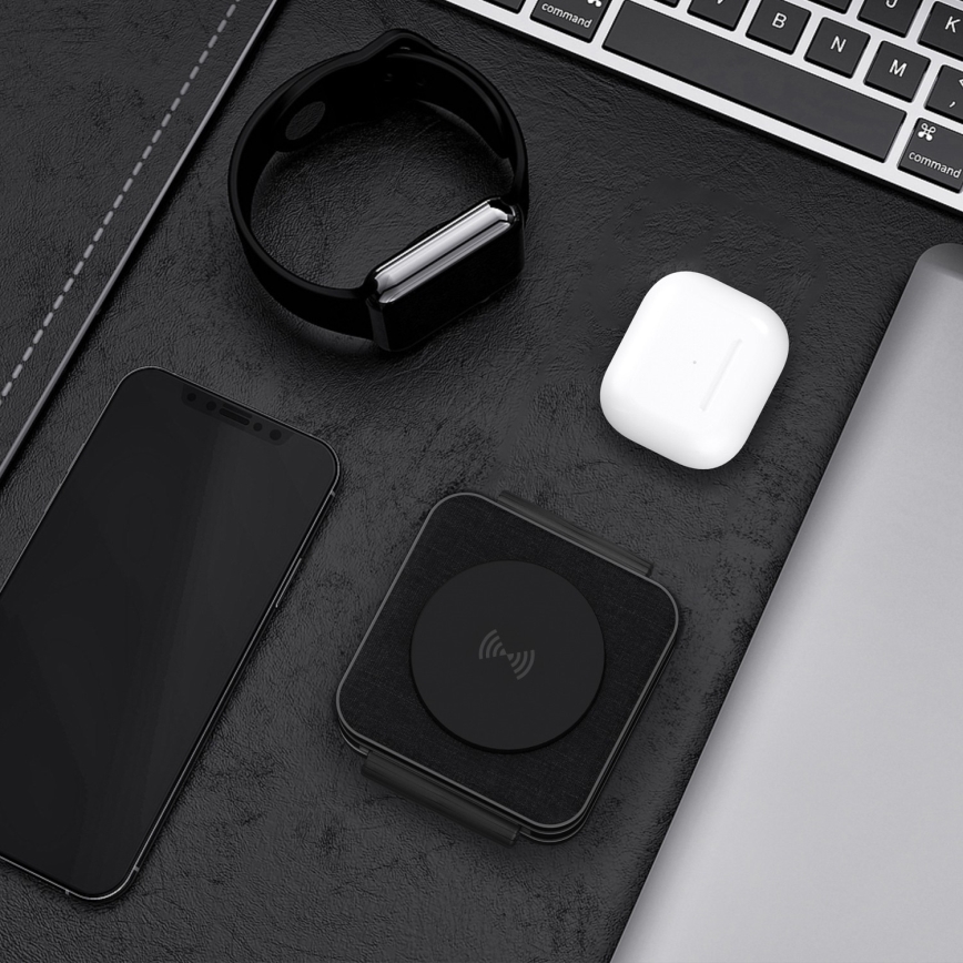 Chargeur sans fil 3-en-1 15 W