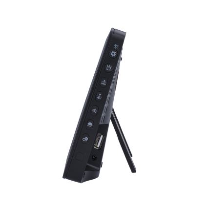 Profofesionální meteostanice met kleuren LCD-scherm 5V/2xAA + 3xAA + 2xAA Wi-Fi Tuya