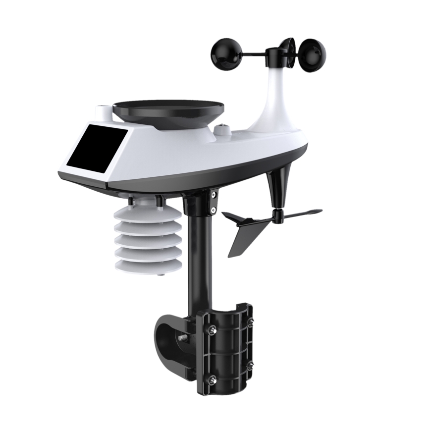 Professioneel weerstation met LCD-scherm 2xAA Wi-Fi Tuya