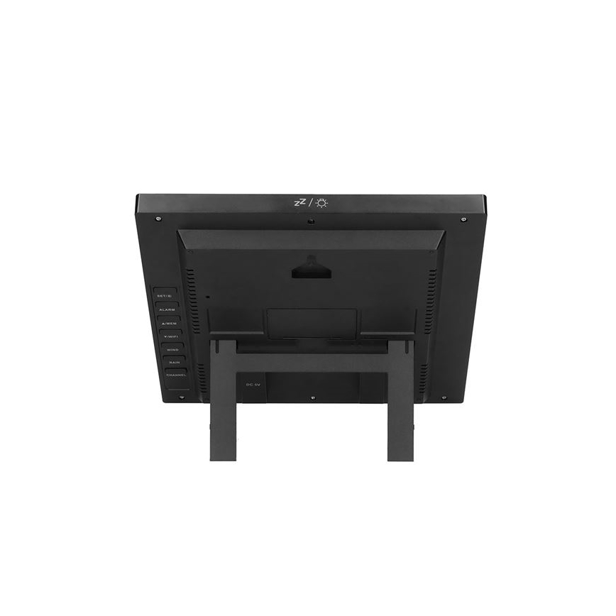 Professioneel weerstation met LCD-display, 5V/2xAA + 3xAAA, Wi‑Fi