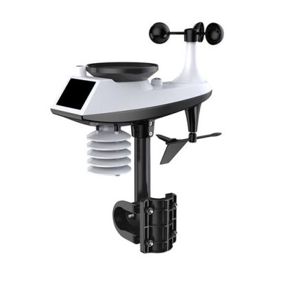 Professioneel weerstation met LCD-display, 5V/2xAA + 3xAAA, Wi‑Fi