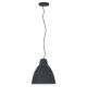 Hanglamp aan een koord 1xE27/60W/230V zwart 29,5 cm