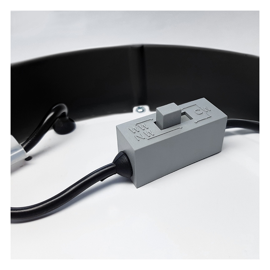 Plafonnier LED/12W/230V 3000/4000/6000K Ø 17 cm blanc