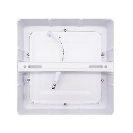 Plafonnier LED/12W/230V 3000/4000/6000K 17x17 cm blanc