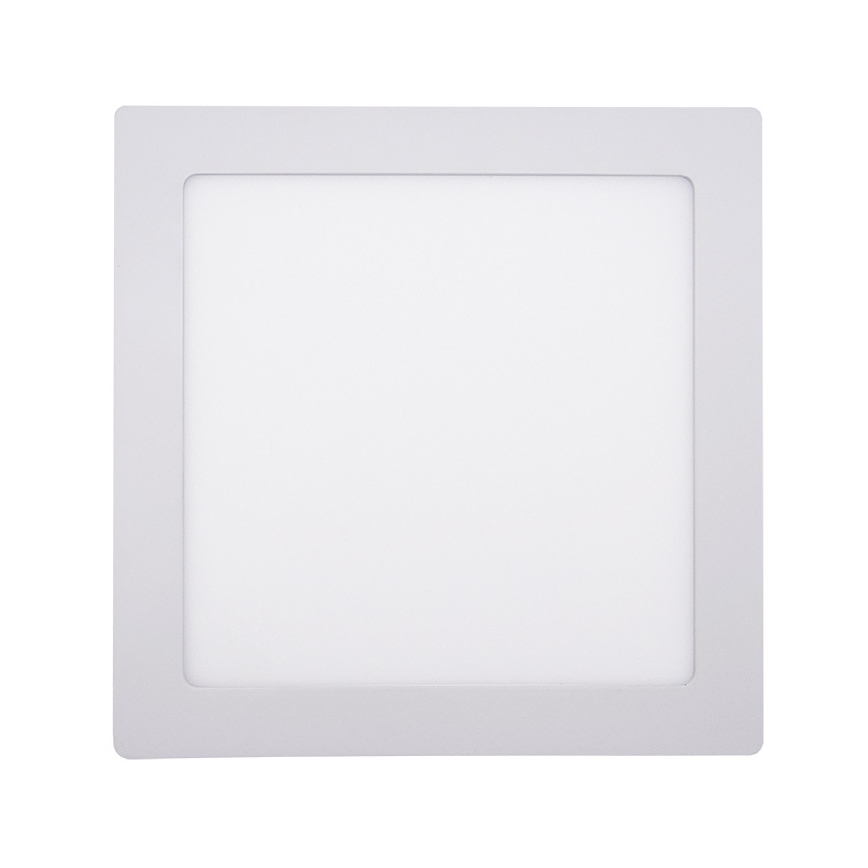 LED plafondlamp LED/18W/230V 3000/4000/6000K 22,5x22,5 cm wit