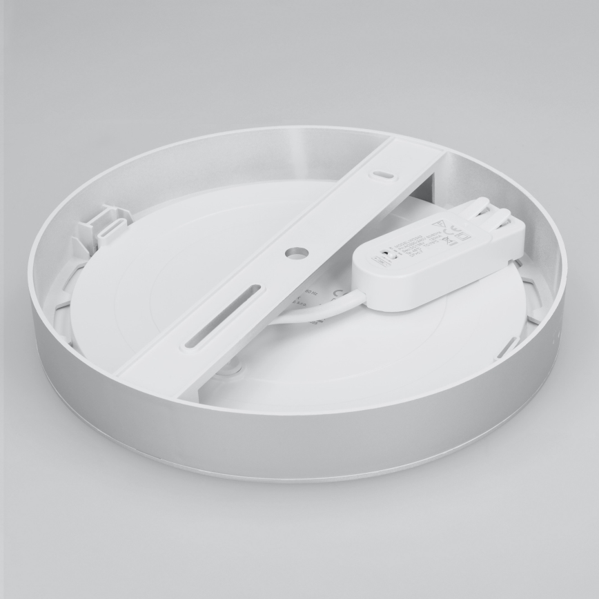 LED opbouw-/inbouwpaneel 2-in-1 18W/230V 3000/4000/6000K Ø22,5 cm IP54 wit