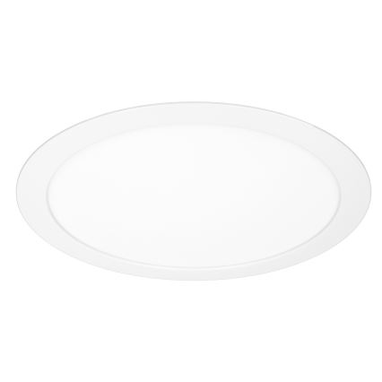LED opbouw-/inbouwpaneel 2-in-1 24W/230V 3000/4000/6000K Ø 30 cm IP54 wit