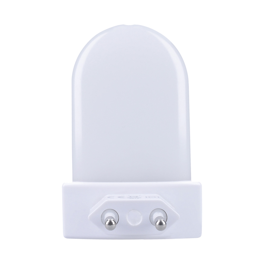 LED RGB Oriëntatie stopcontact verlichting met een sensor LED/0.5W/230V