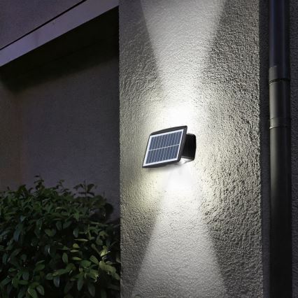 LED zonne-wandlamp LED/3,7V IP44 1200 mAh