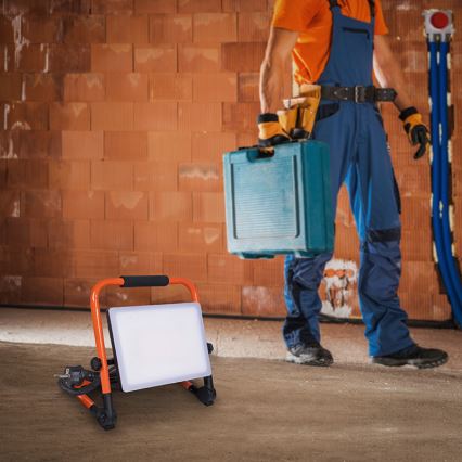 LED-schijnwerper met statief LED/100W/230V 4000K IP65